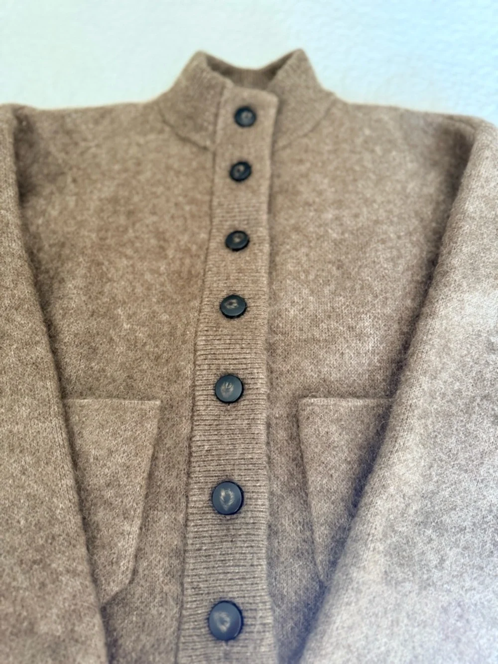 EUC - Sezane Thais jacket in Taupe - size M - Picture 11 of 16